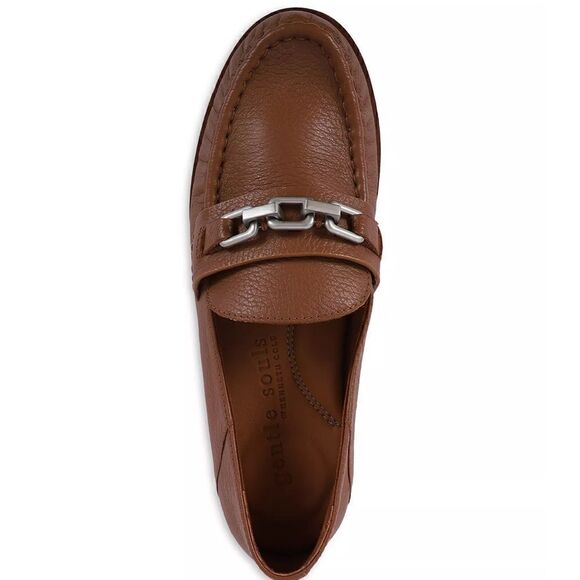 GENTLE SOULS JANELLA Slip-On Flats Black Leather Women’s Size 8 shoes, slip on - Picture 9 of 15